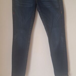 True Religion Women's Indigo Skinny Jeans Sz 29 Like New No Tag 98%cotton